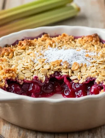 Easy Rhubarb Crisp That Steals the Show Every Time
