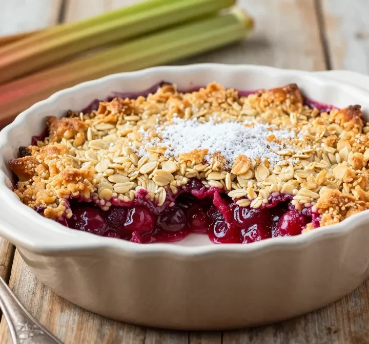 Easy Rhubarb Crisp That Steals the Show Every Time